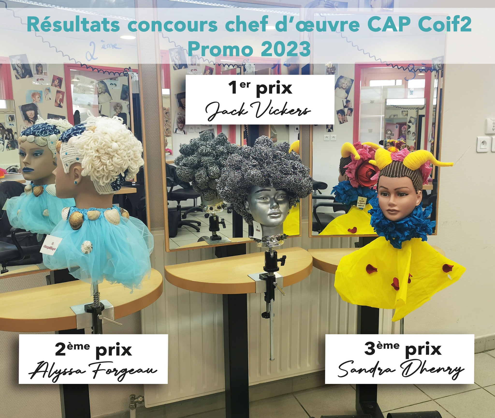 Chef d'oeuvre Coiffure 2023