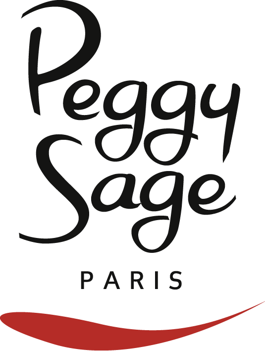 logo peggy noir